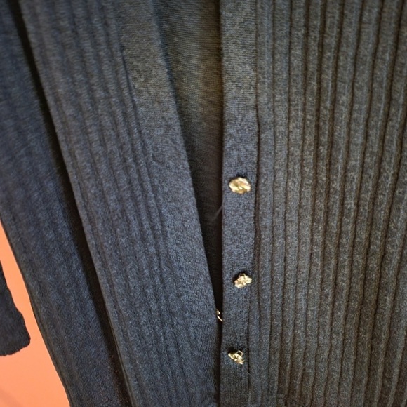 Vintage Oliva Rose 80s90s long Sleeve 1piece Shirt with detachable chain size 16 - Picture 3 of 12